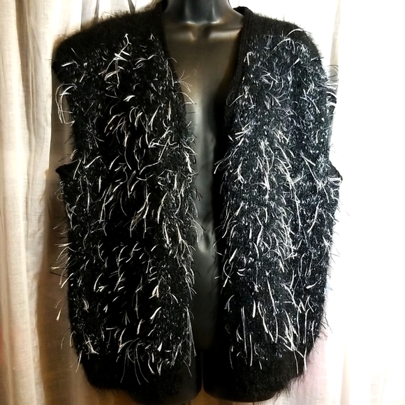 XL Unique Handmade Wool Blend Vest - Picture 1 of 6